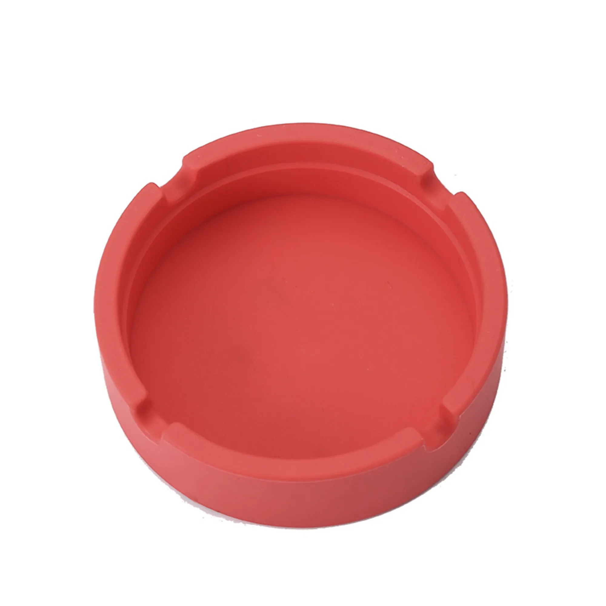 Reusable Silicone Gel Circular Ashtray 2