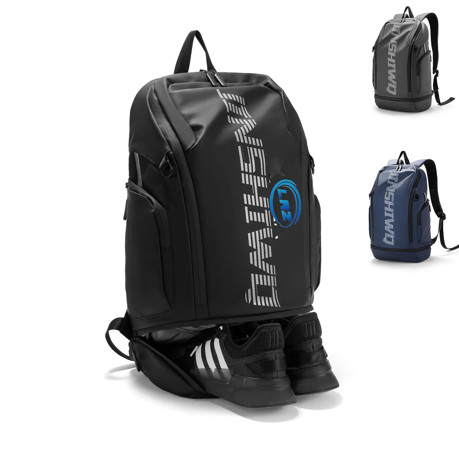 PU leather backpack 3