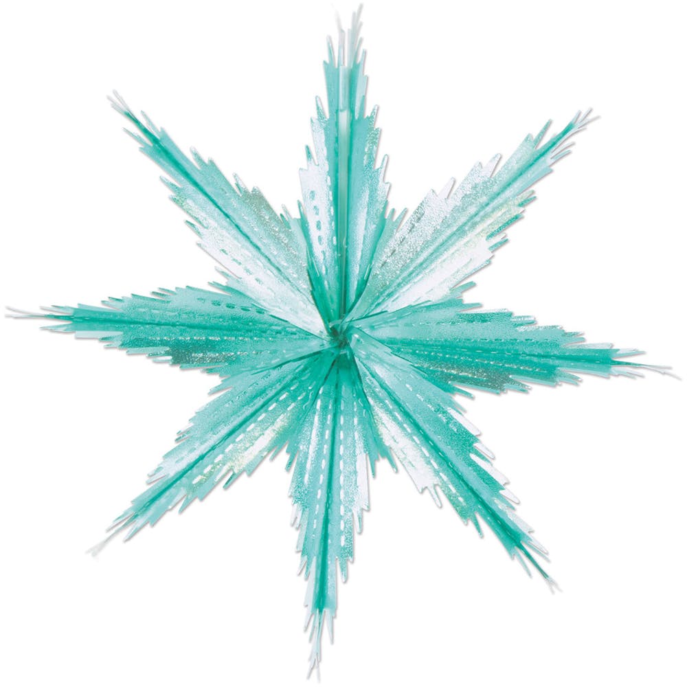 Hanging Snowflake Decorations - Metallic 2