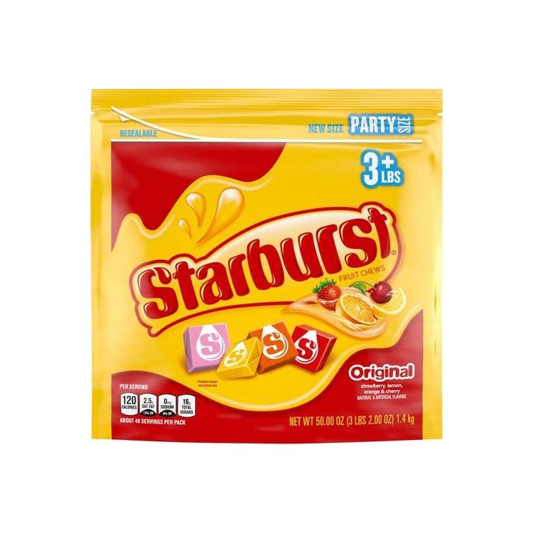 Starburst Original Fruit Chews Party Size 2