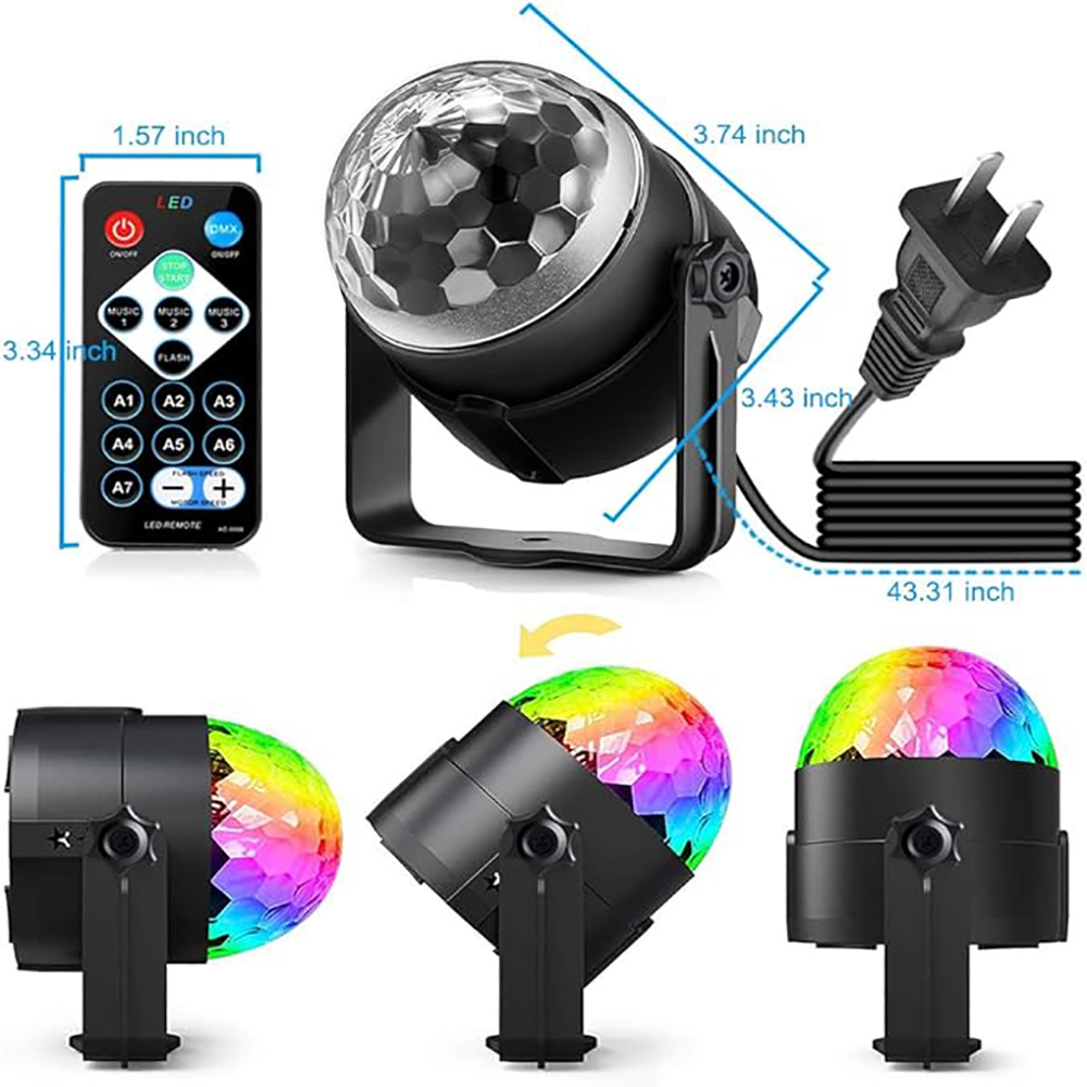 Remote Control Led Stage Starry Sky Light 4