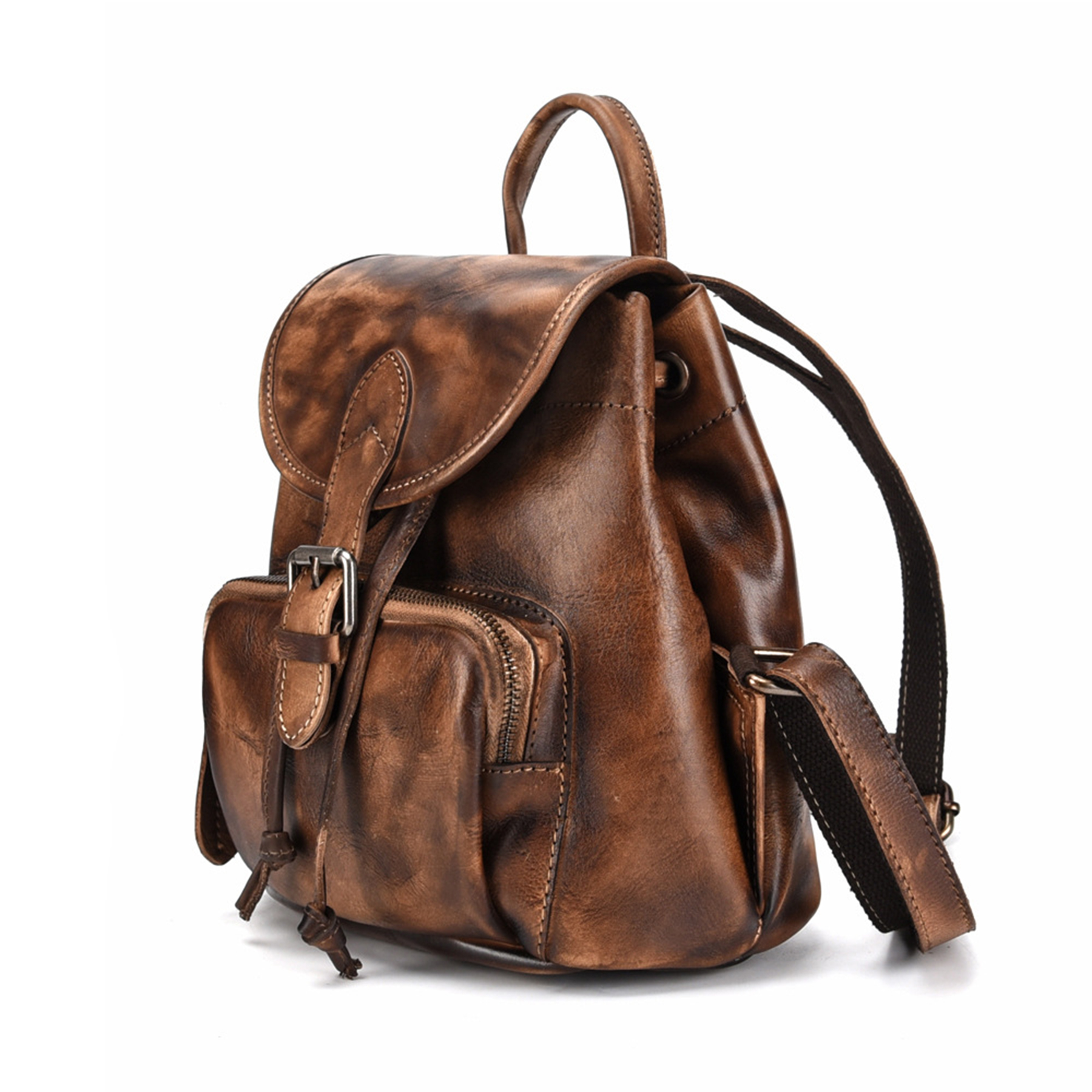 Gray Retro Waterproof Outdoor Backpack 6