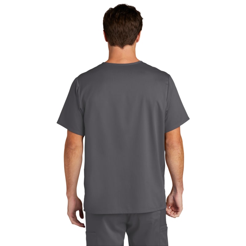 WonderWink Men's Premiere Flex V-Neck Top 23