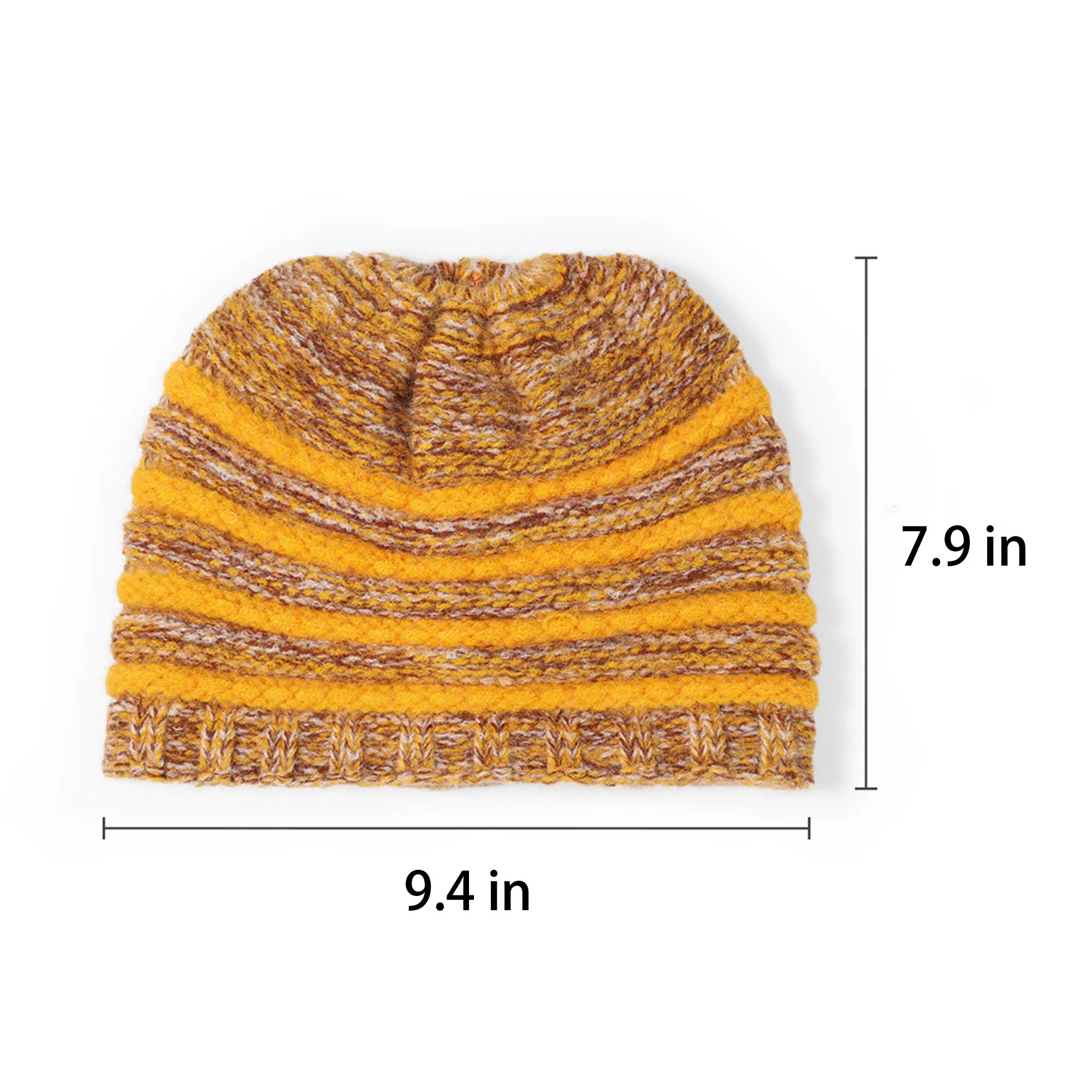 Warm Knit Ponytail Hat 4