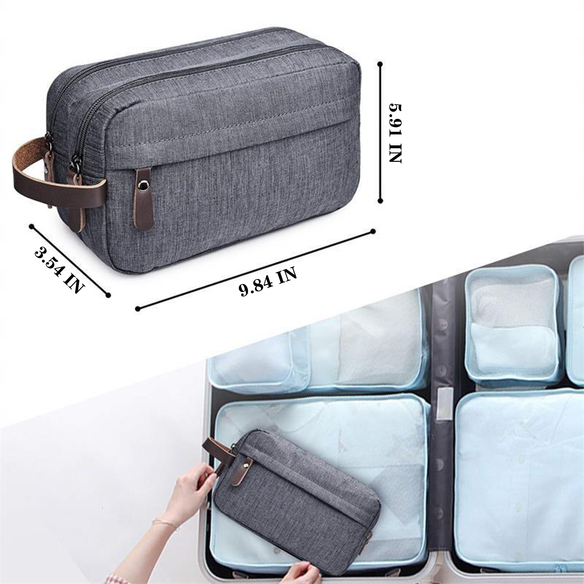 Polyester Travel Waterproof Wash Bag 2