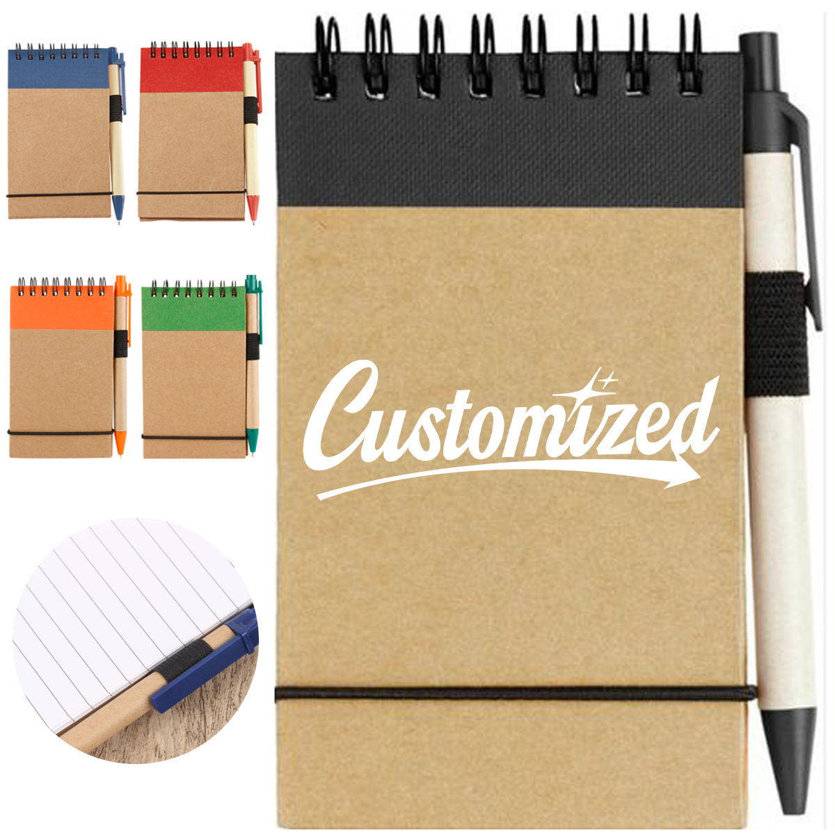 Pocket Notebook with Pen 5