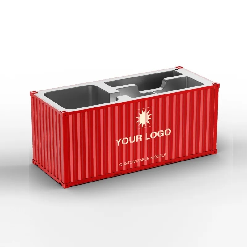 Container Model Office Desktop Stationery Pen Holder 6