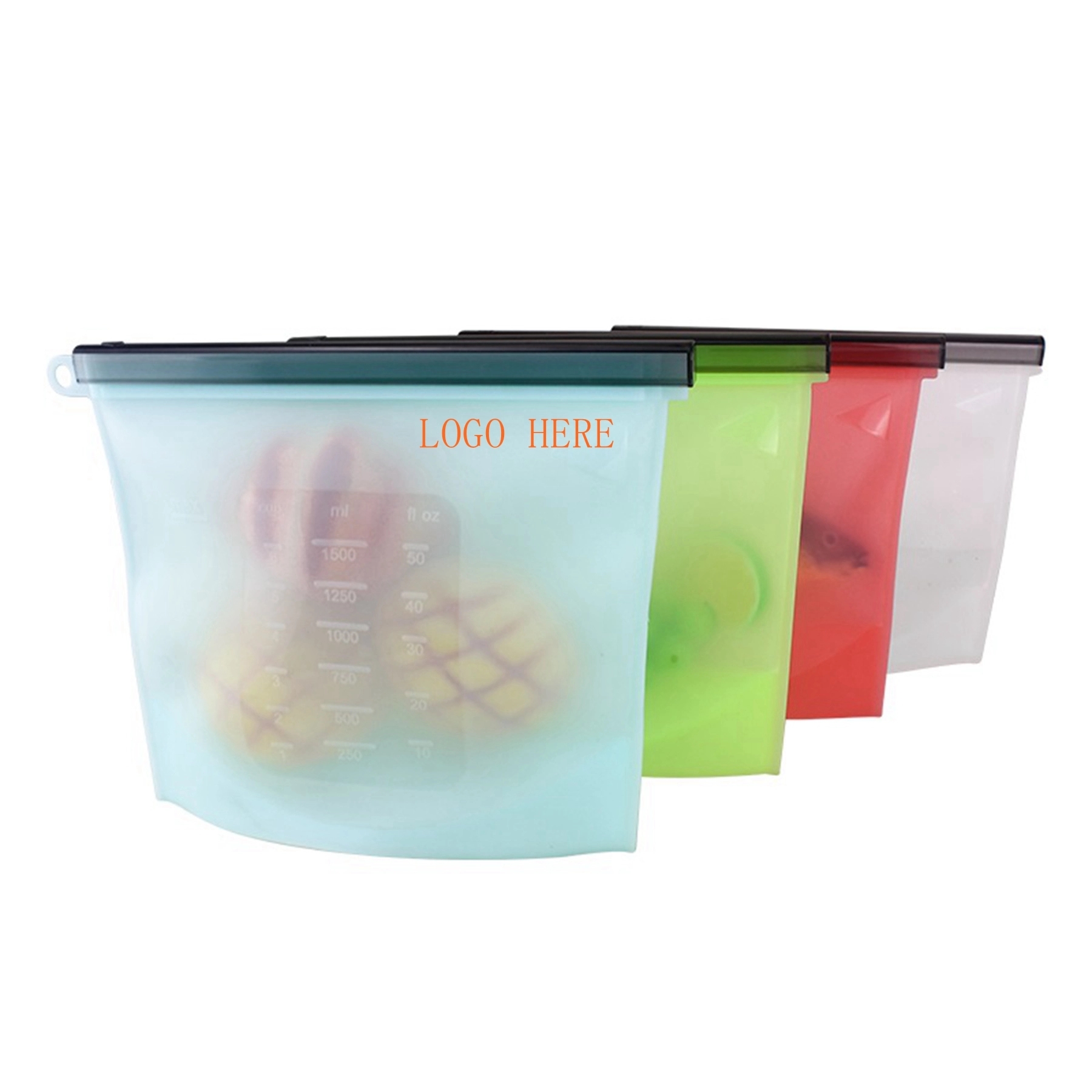 1500 ML Reusable Silicone Food Storage Bag 5