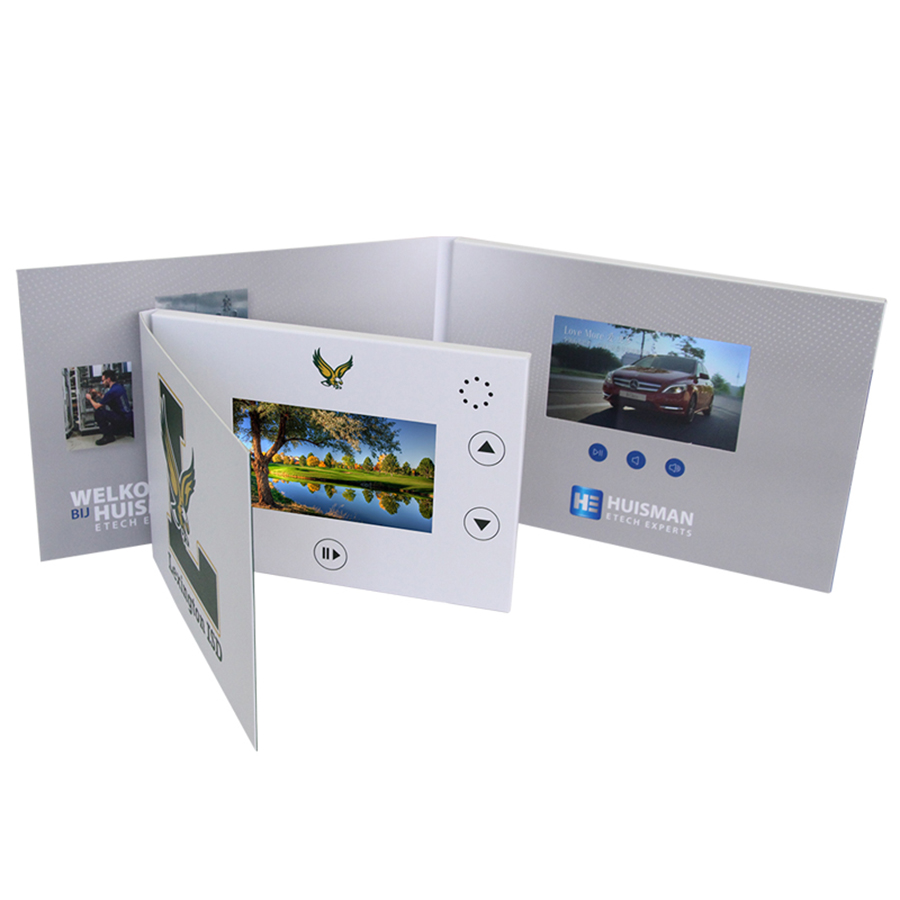 VidU 4.5 HD Video Mailer & Brochure with Full Color Printing – Custom Video Marketing Card 6