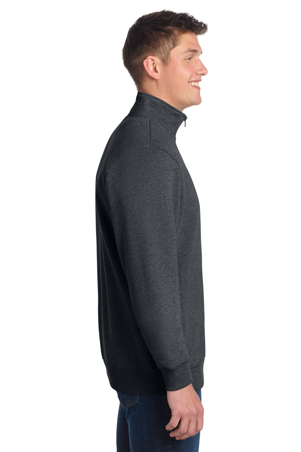 Sport-Tek 1/4-Zip Sweatshirt. ST253, custom hoodie or sweatshirt with logo imprint 104