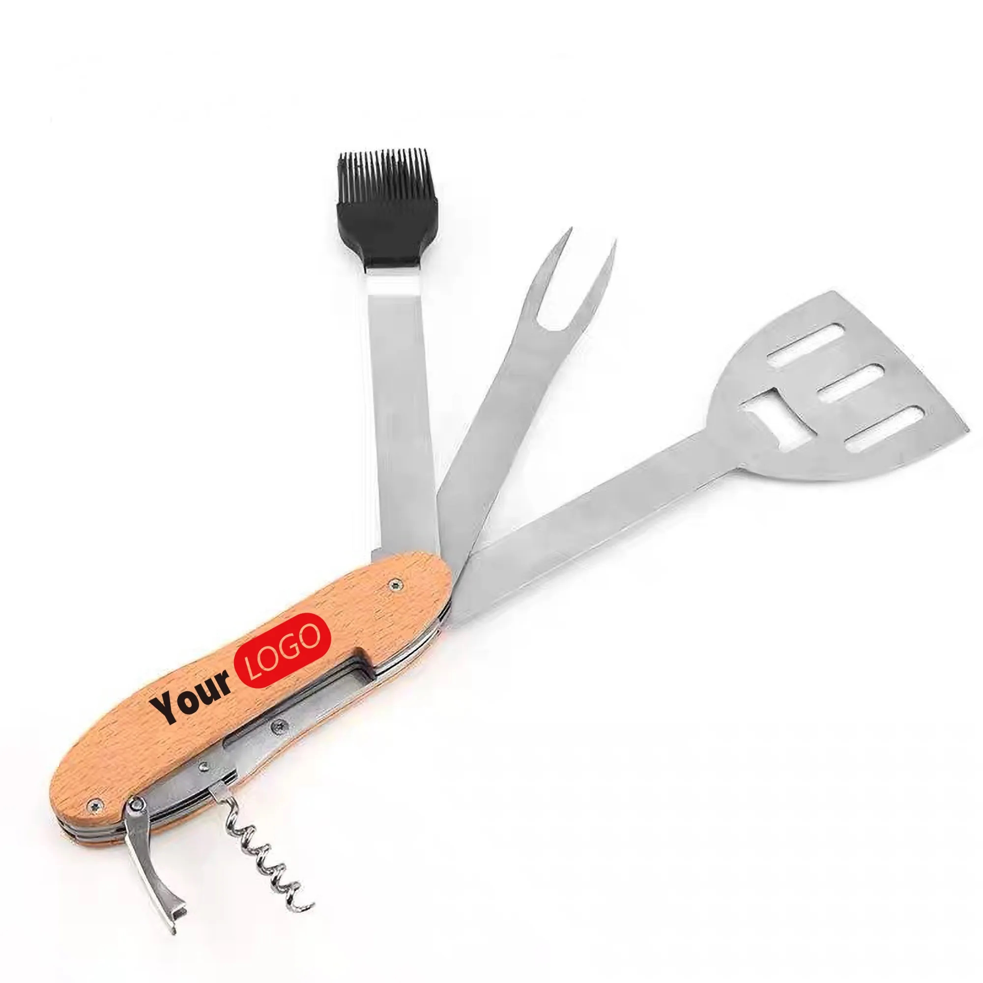 5-in-1 BBQ Multi-Tool Grilling Outdoor Foldable Portable 3