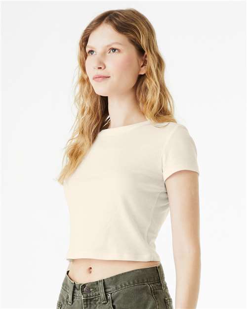 Women's Micro Rib Baby Tee - 1010 7