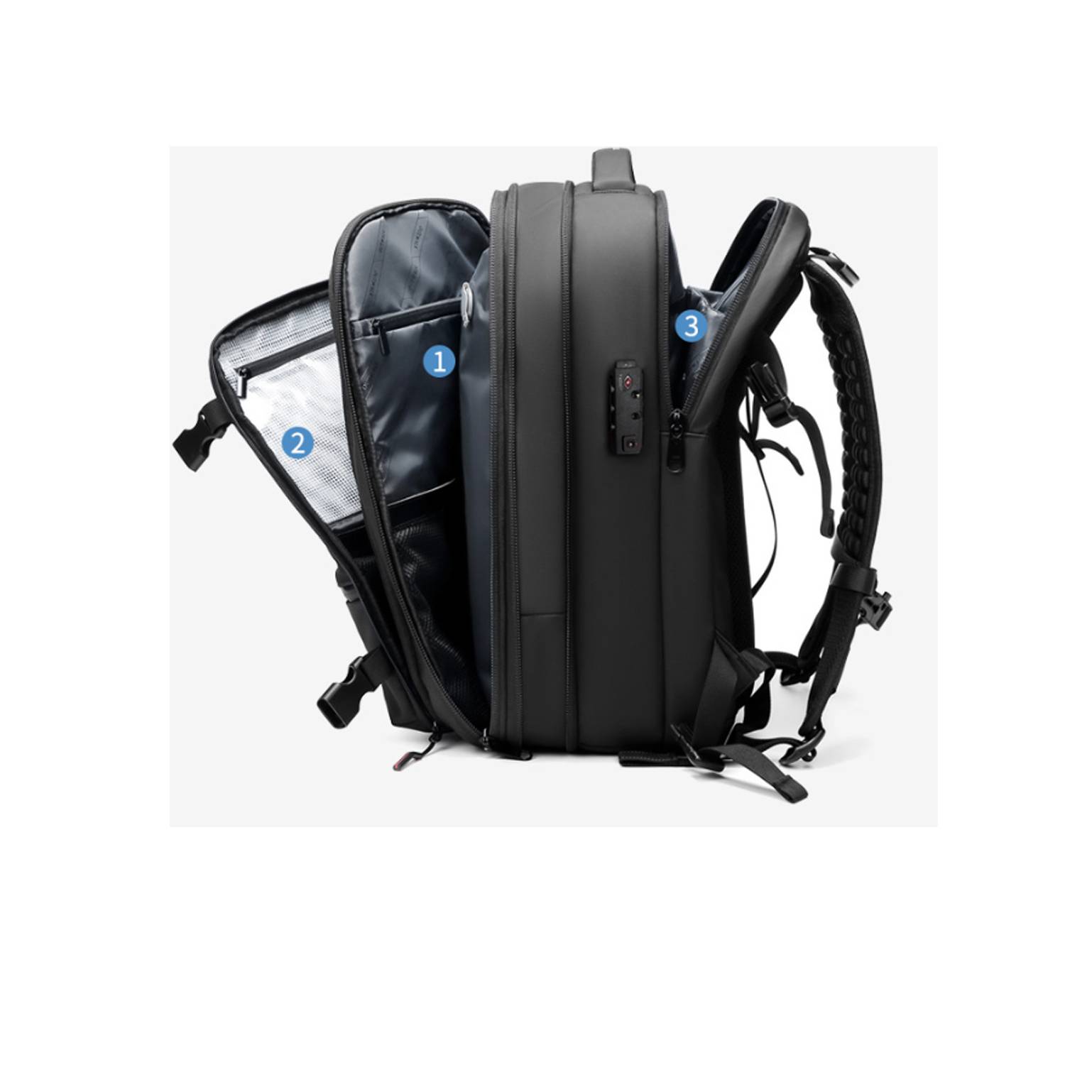 Vacuum Compressed Oxford Cloth Backpack 4