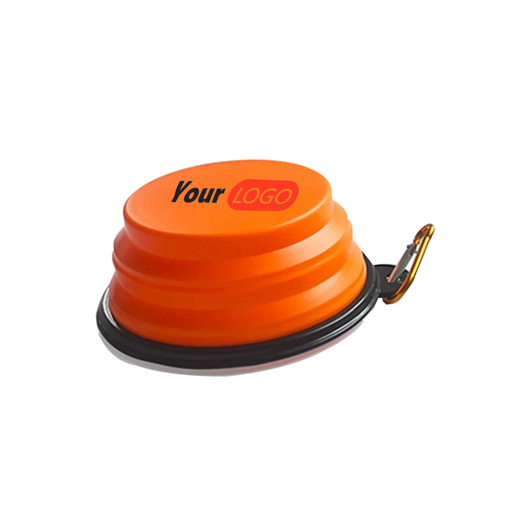 Collapsible Pet Bowl with Carabiner 1