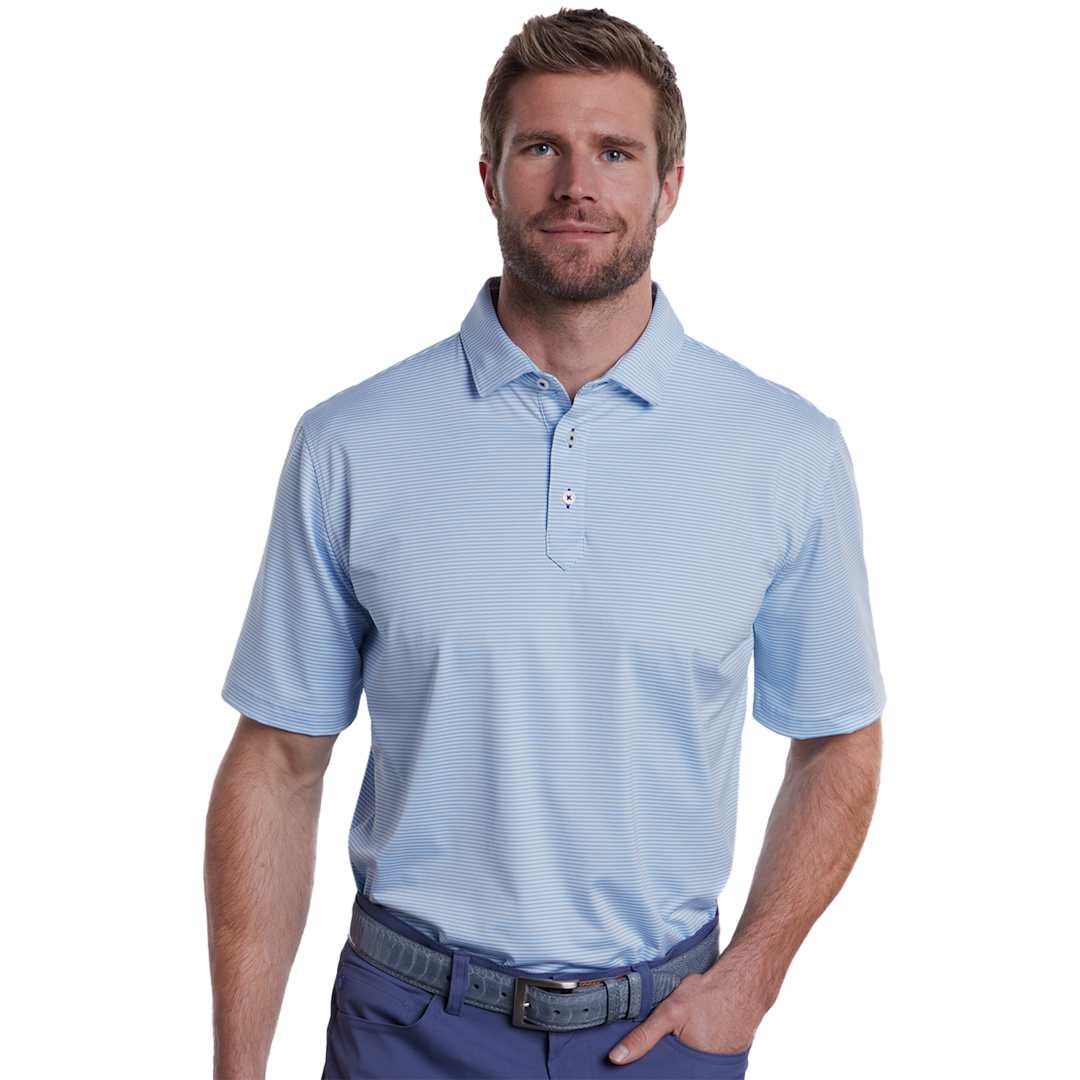 STITCH® Atlantic Stripe Polo Shirt - Men's 48