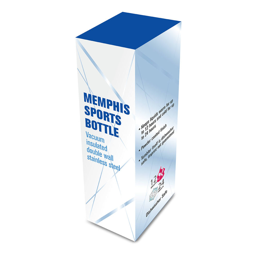 32 oz. Memphis Sports Bottle with Straw Lid 6
