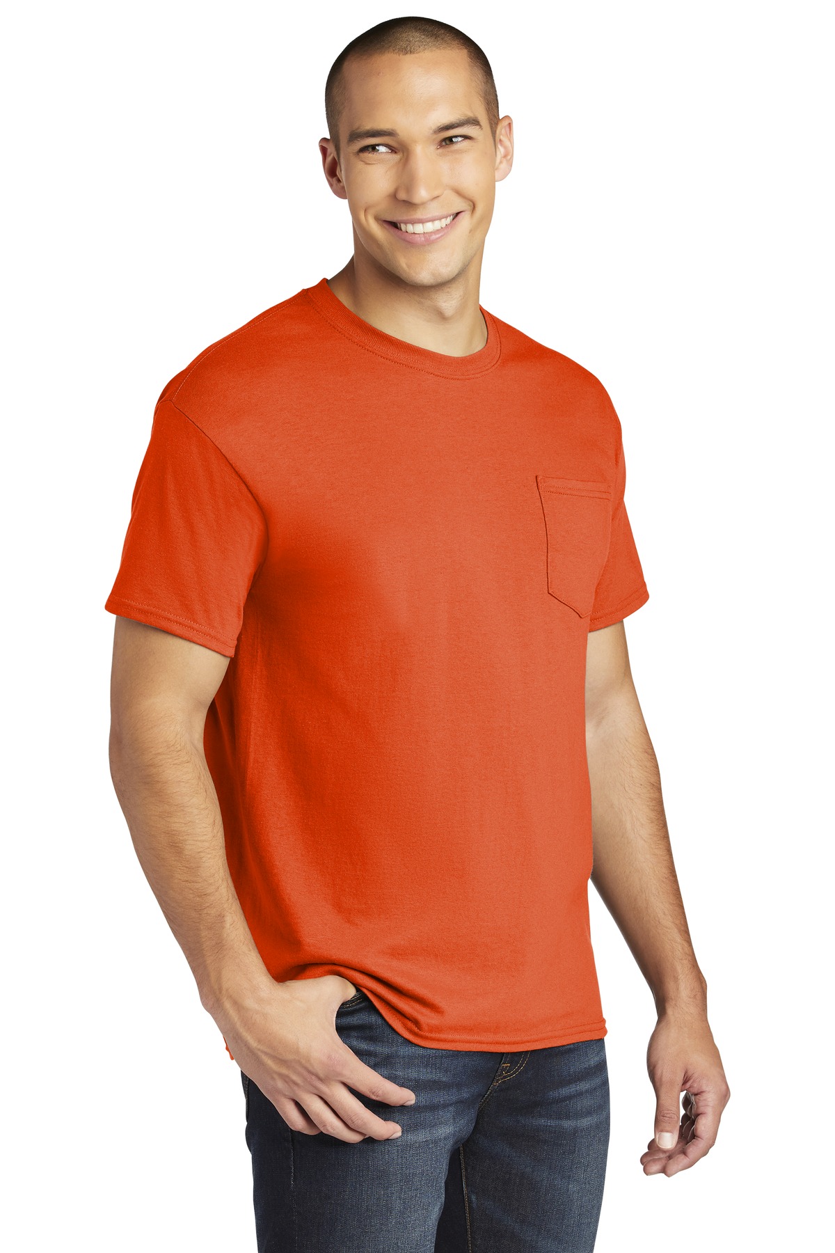 Gildan Heavy Cotton 100% Cotton Pocket T-Shirt. 5300 39