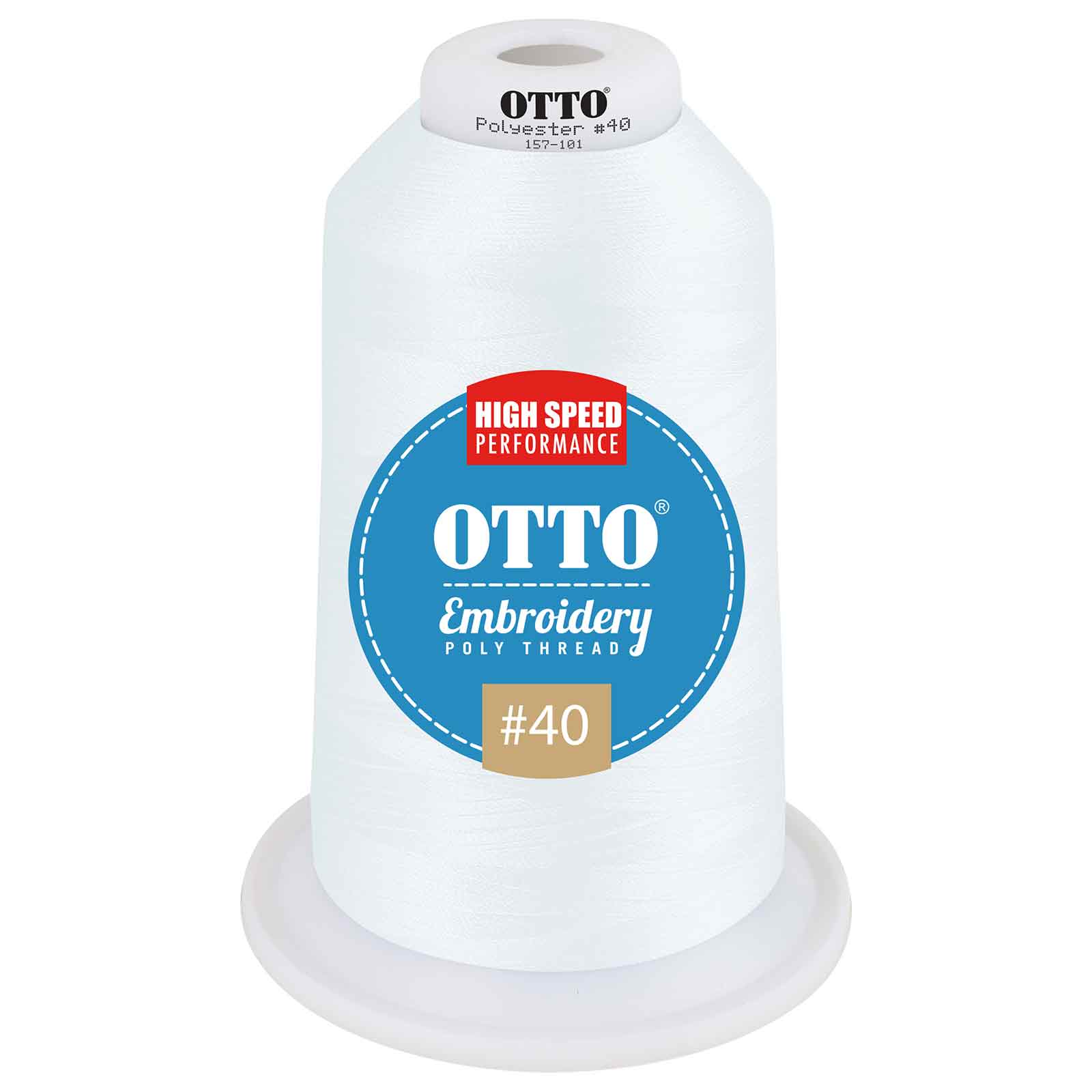 OTTO Embroidery Poly Thread #40 5,500 yd. King Cone 970
