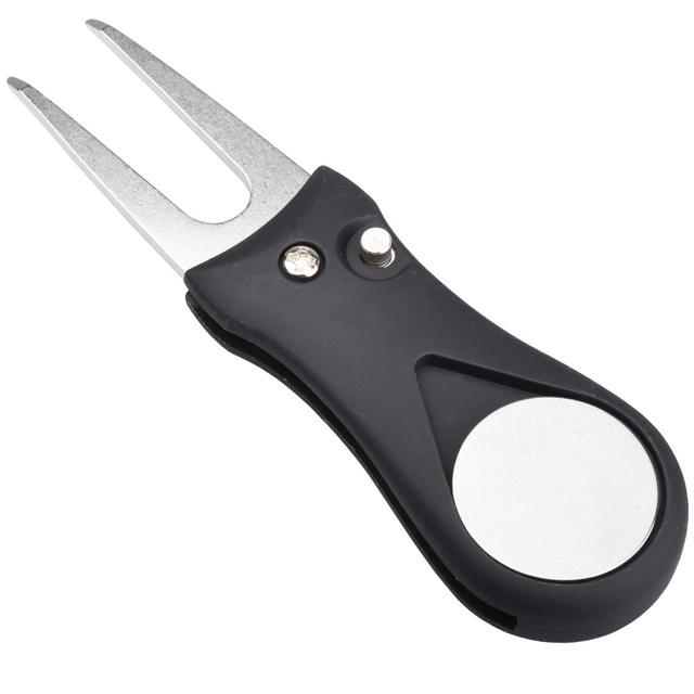 Golf Divot Repair Tool with Ball Marker 4