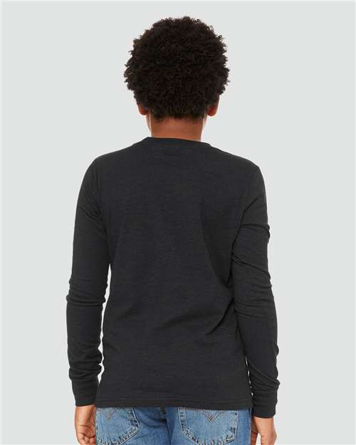 Youth Heather CVC Long Sleeve Tee - 3501YCVC 26