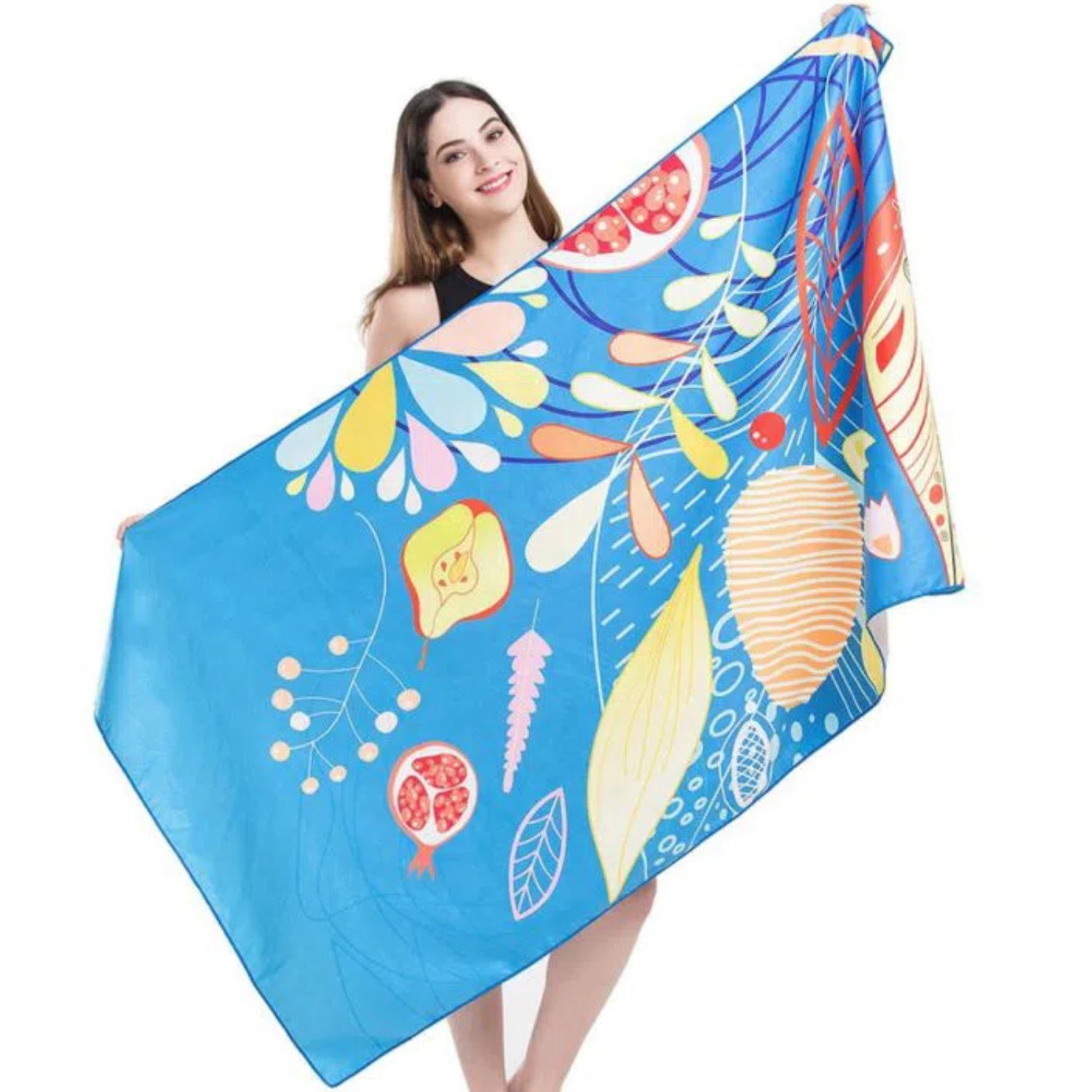 25"x 50" Sublimated Microfiber Sand Proof Beach Towel 4