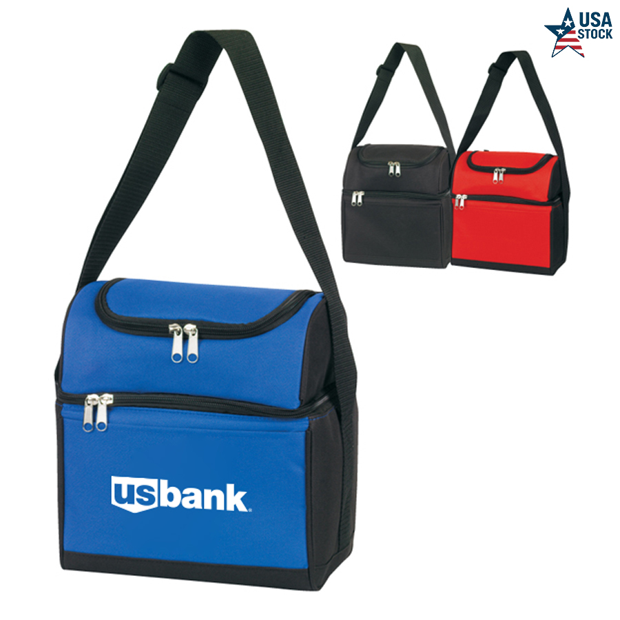 SnackShell Dual-Compartment Leakproof Cooler Bag 17