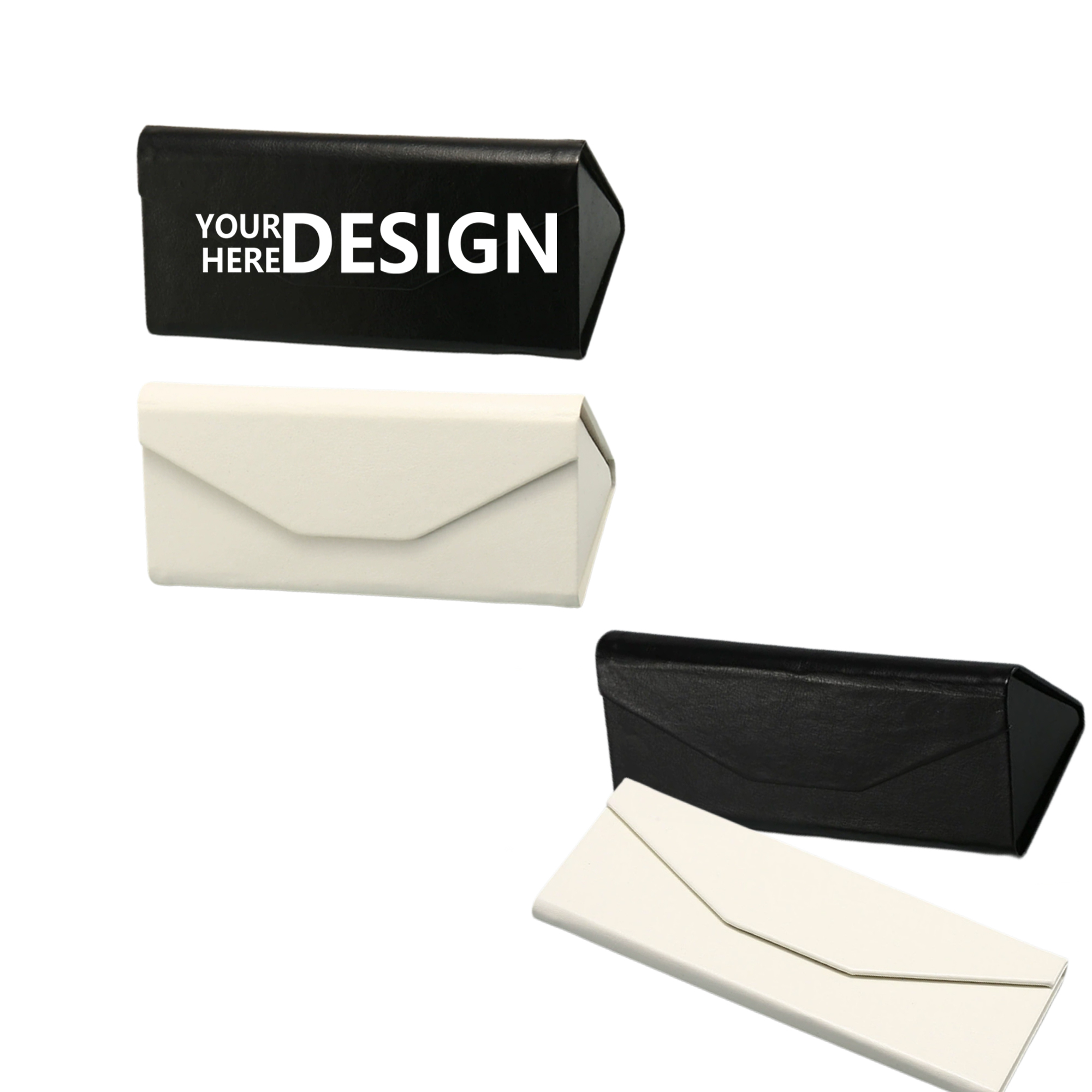 Durable PU Glasses Box 2