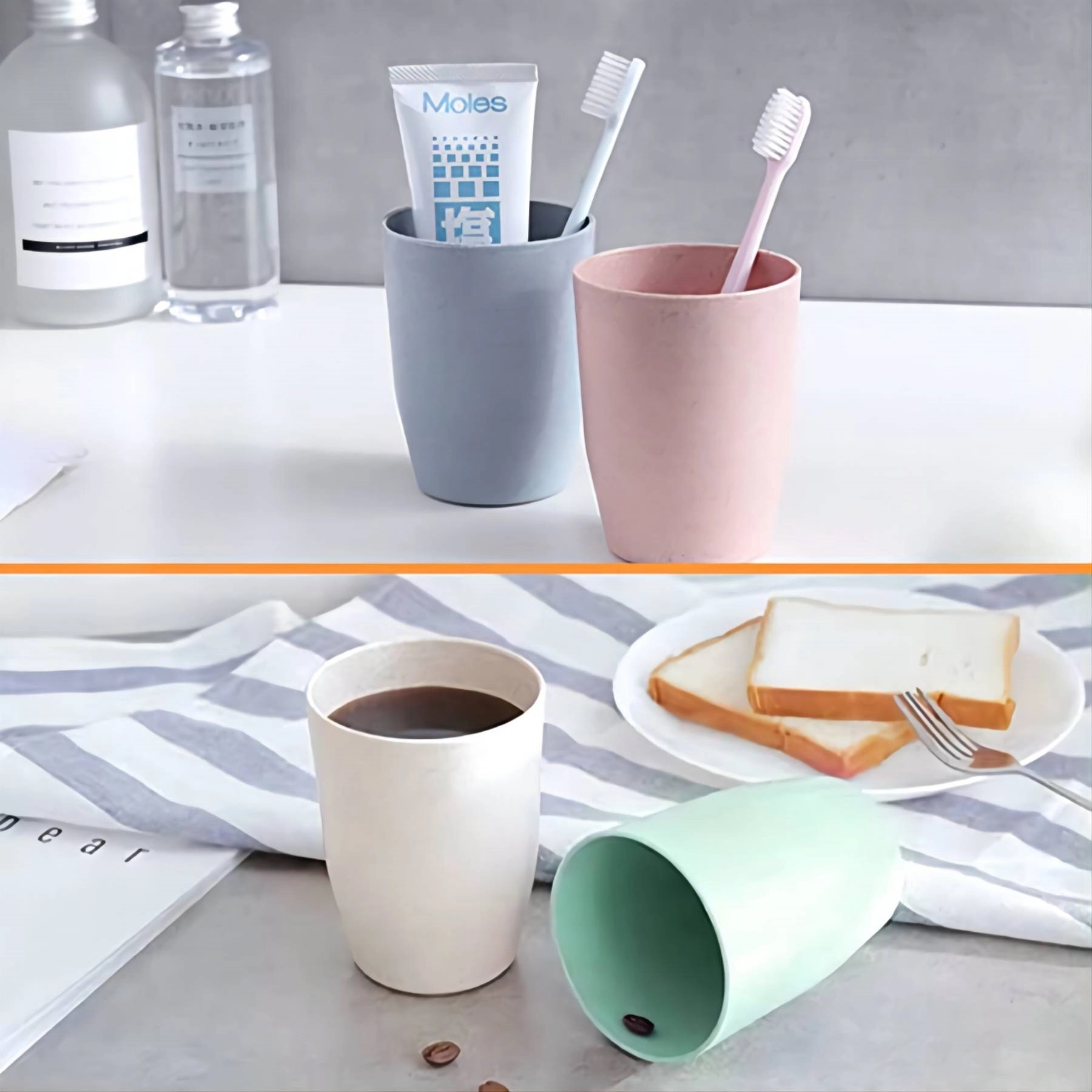 Eco-friendly Unbreakable Reusable Drinking Cup 3