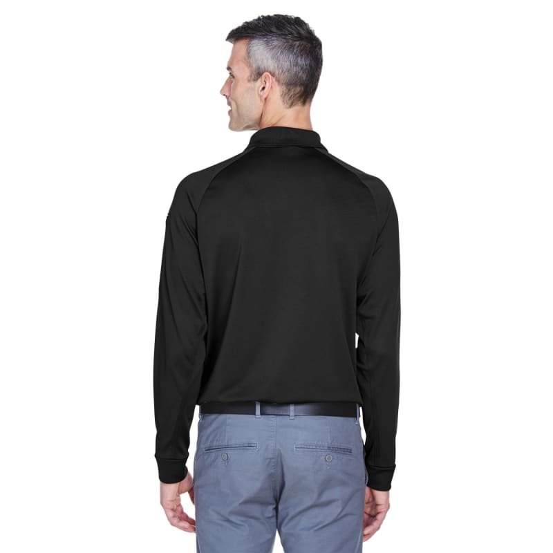 Harriton Men's Advantage Snag Protection Plus Long-Sleeve Tactical Polo 10