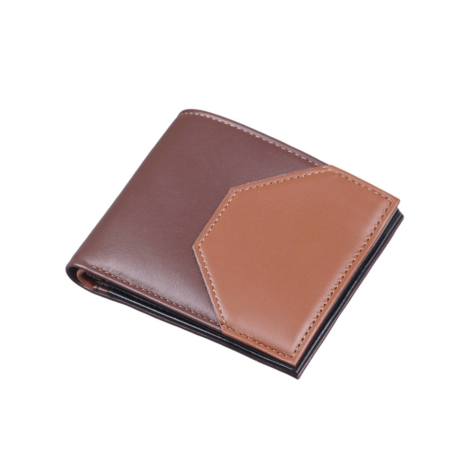 Men PU Leather Bifold Wallet Card Holder 7