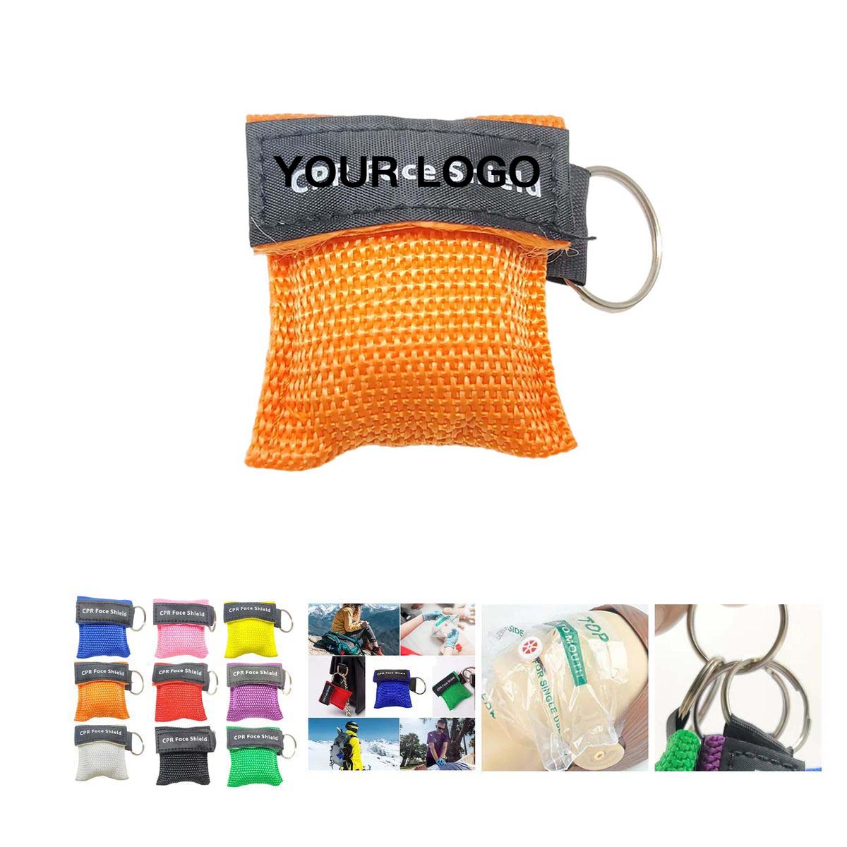 Emergency CPR Mask with One Way Valve 2