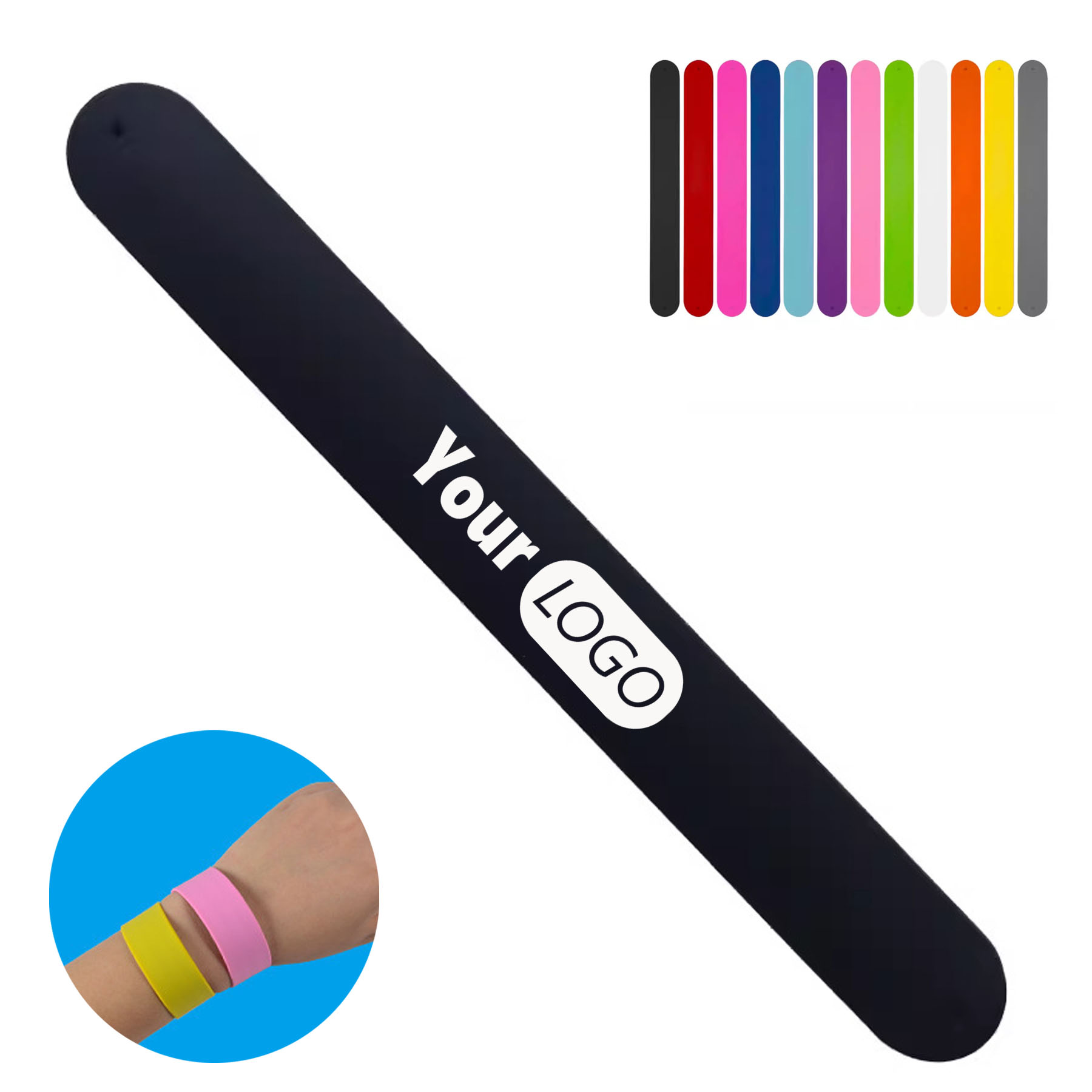Silicone Slap Bracelets 4