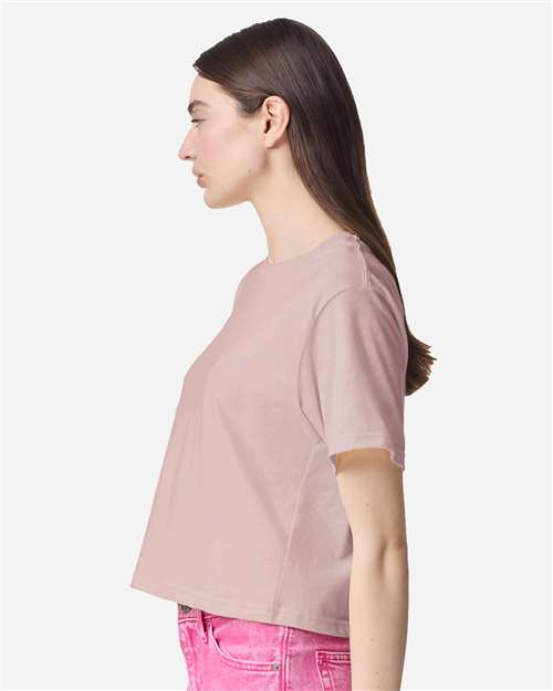 Women's Fine Jersey Mid-Length Boxy Tee - 102 49