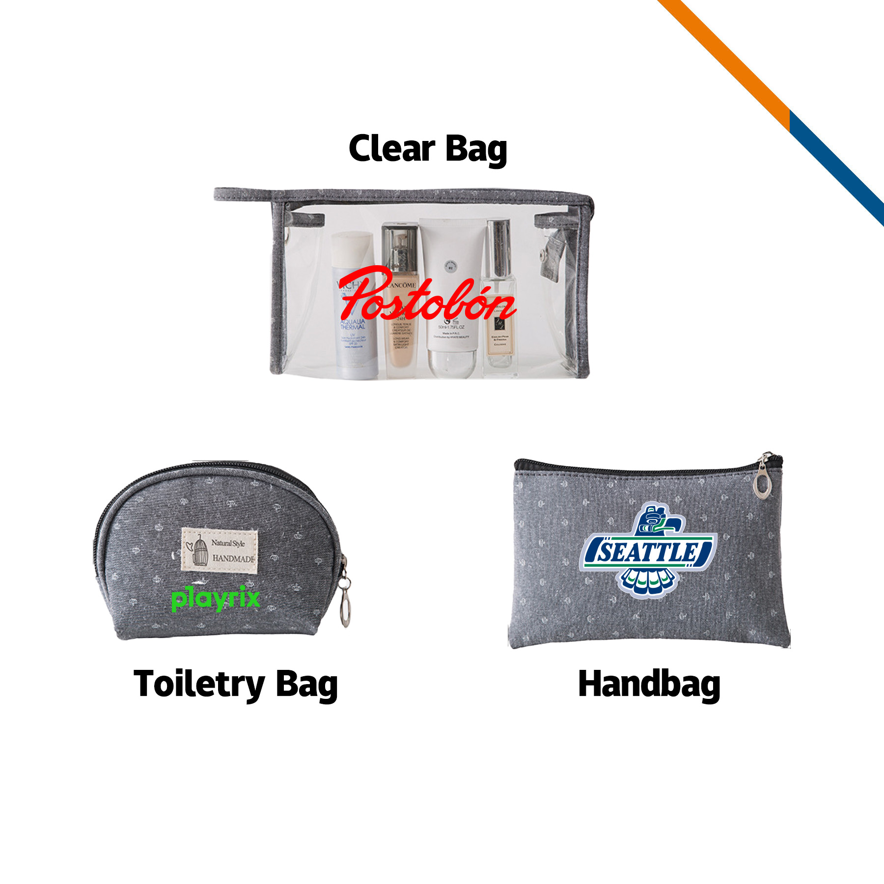 Serfy Cosmetic Bag Set 9
