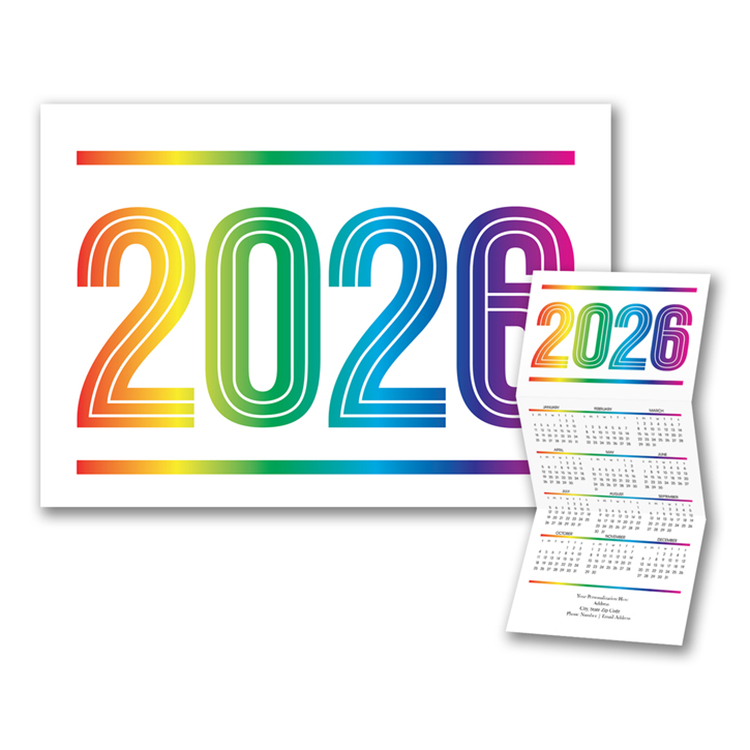Colors of the Rainbow 2026 Calendar 1