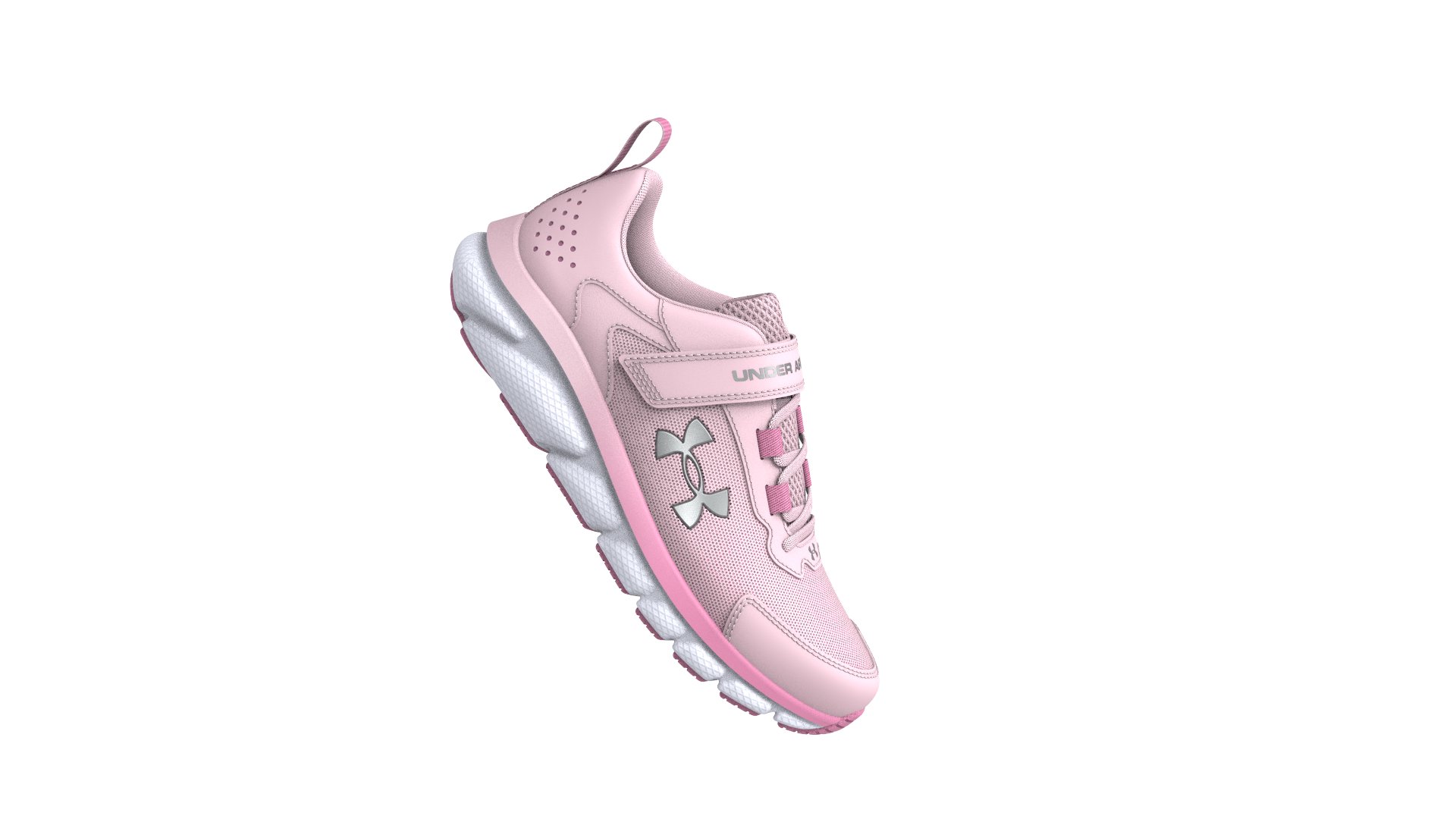 UA Assert 9 AC Girls' Pre-School Running Shoes 10