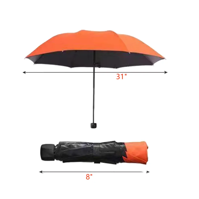 30" Arc Trendy Telescopic Folding Umbrella 7