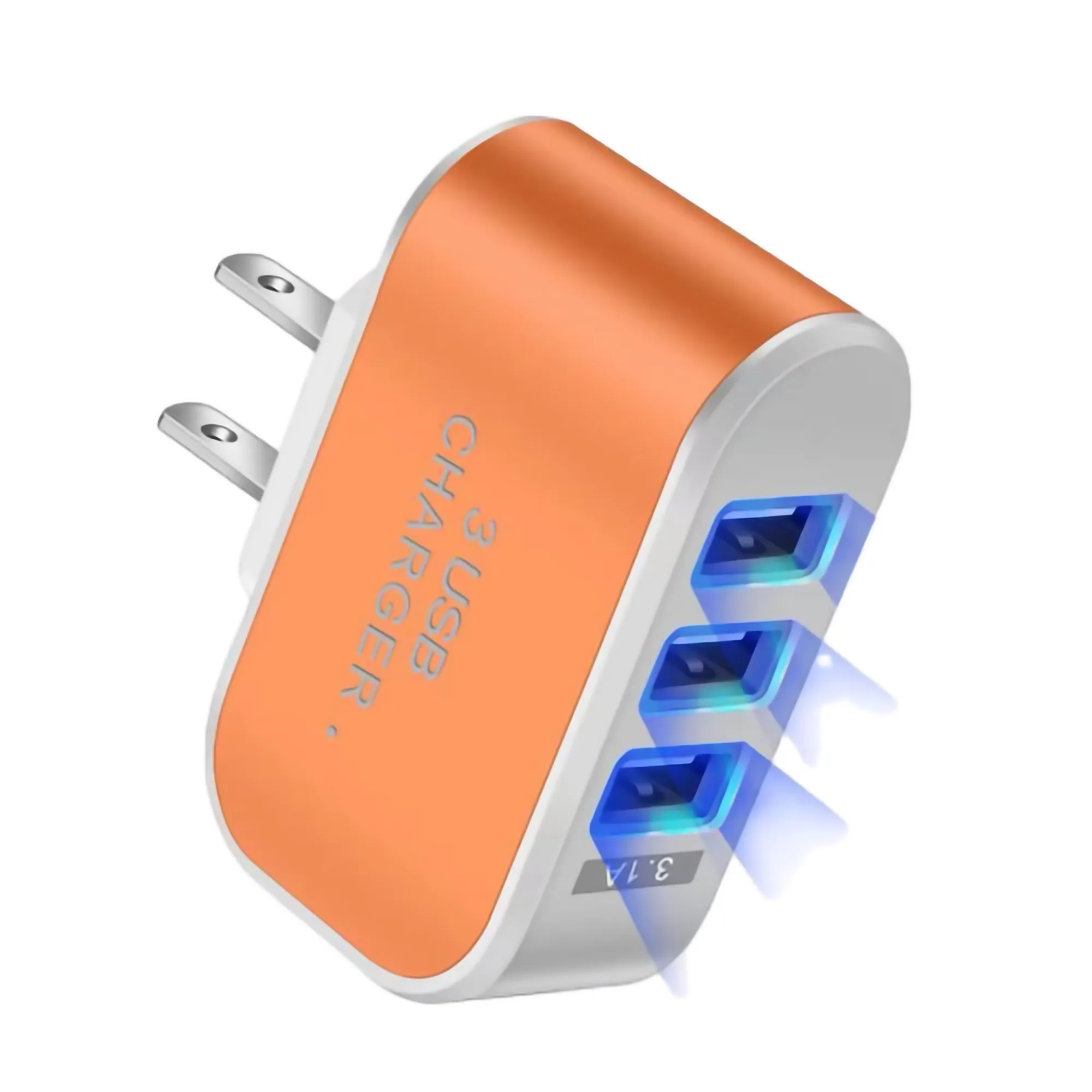 3-Port USB Fast Charger 6