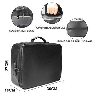 Waterproof Fireproof Document Bag With Lock 2