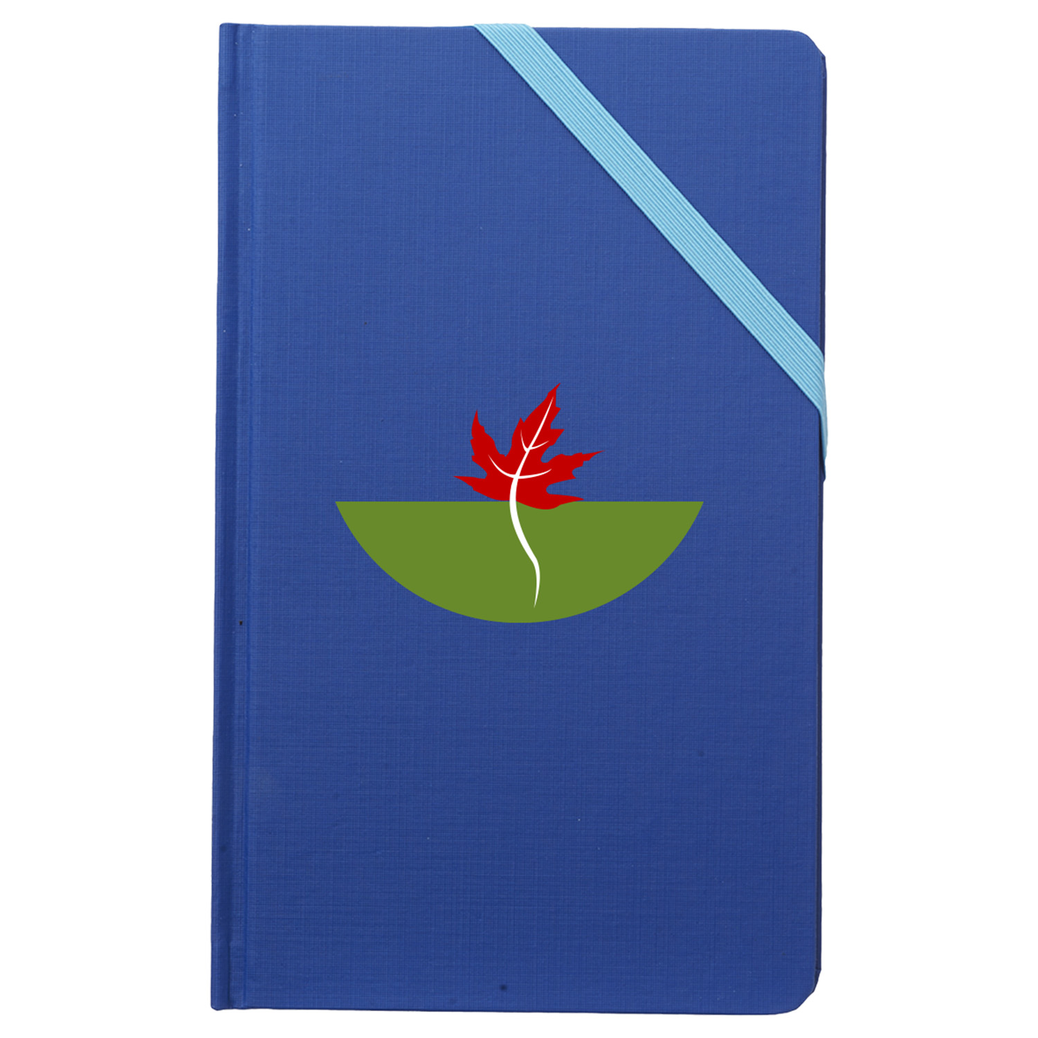 5.25" x 8.45" Hardcover Journals Notebooks w/ Corner Band 1