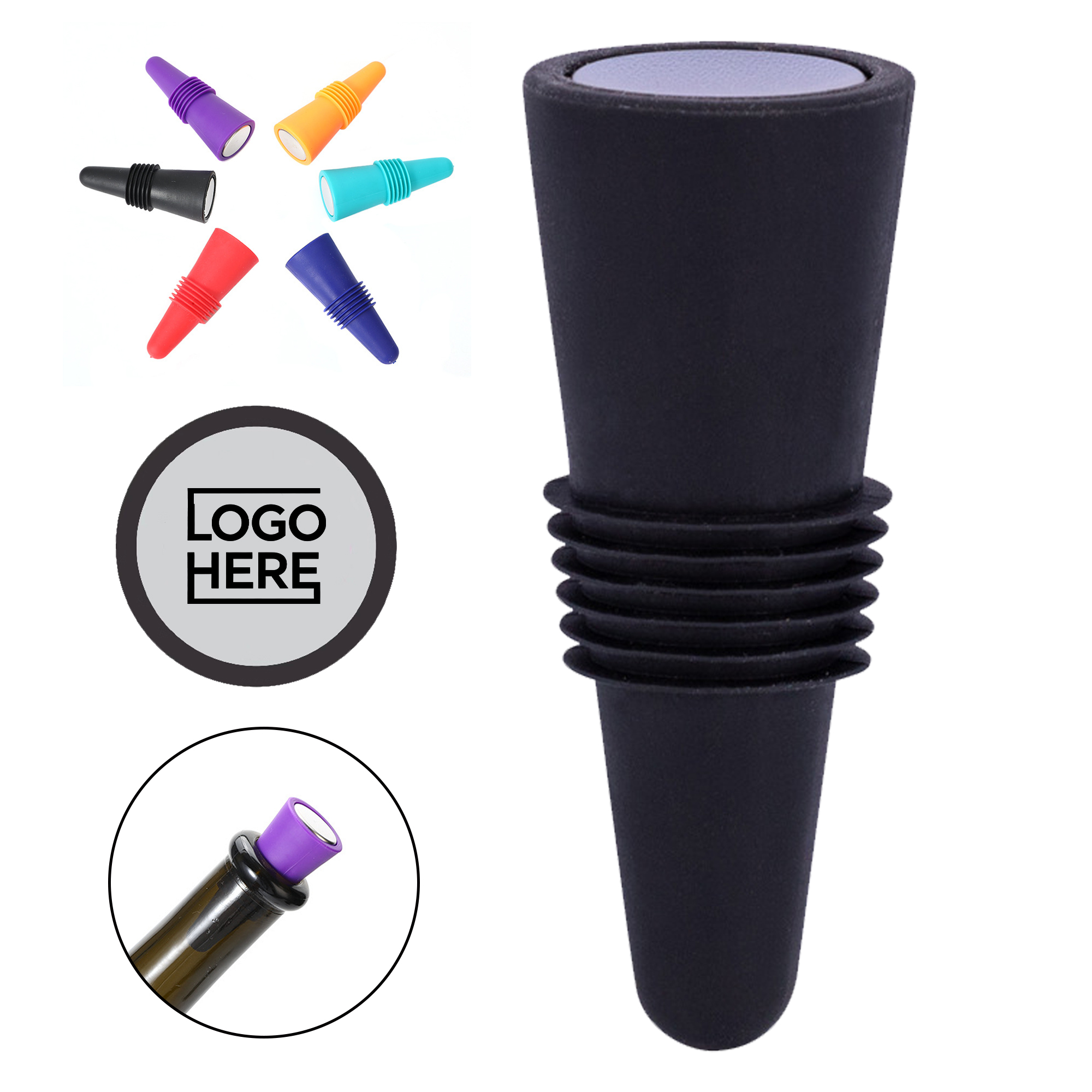Wine And Beverage Bottle Stoppers 1