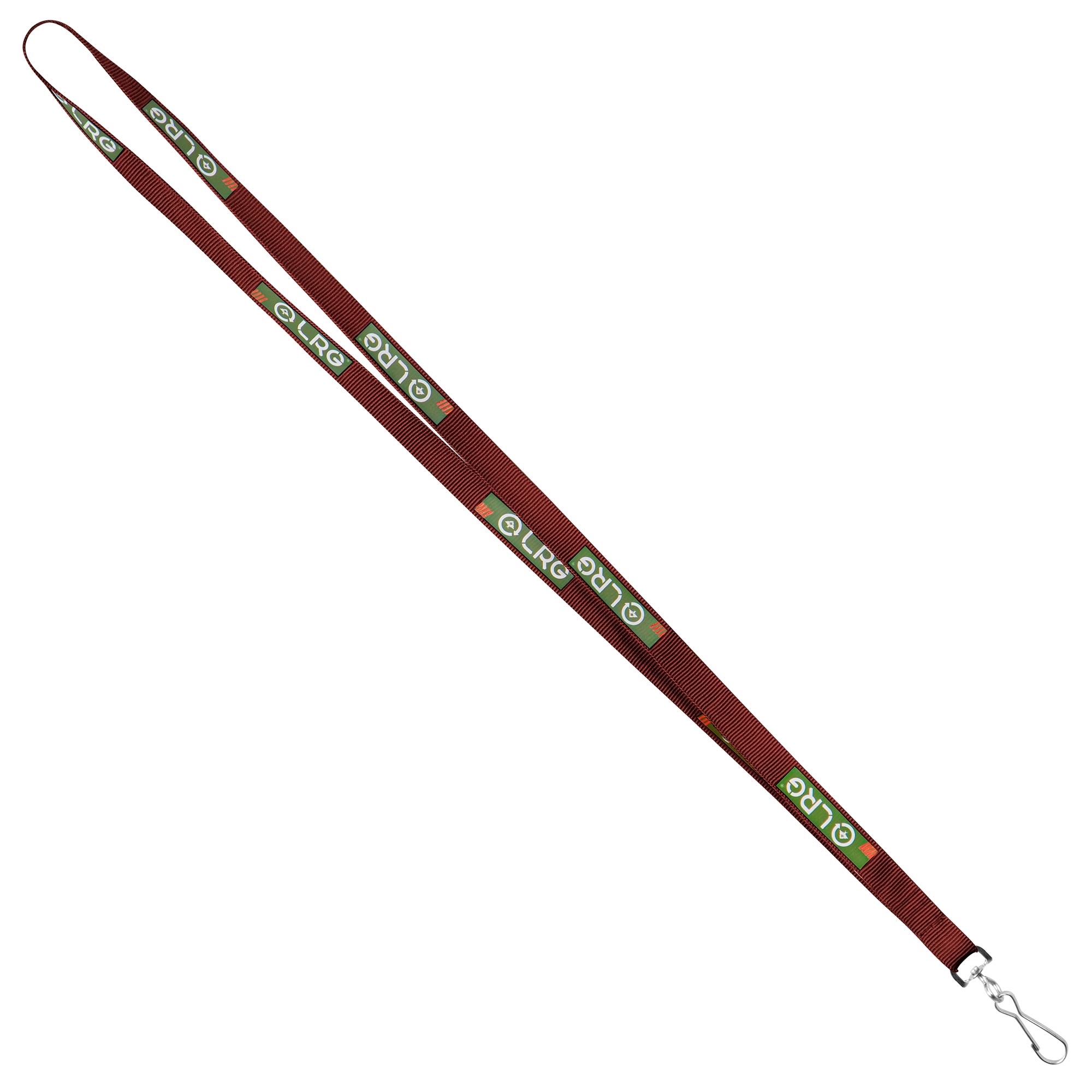 1/2" Recycled Screen Printed Lanyard 2