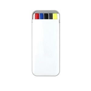 Elegant White Click Pen With Red Heart 6