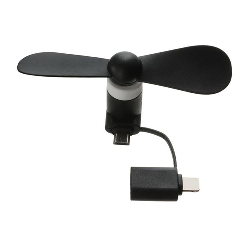 DuoBreeze Electric Fan - iPhone and Type C 7