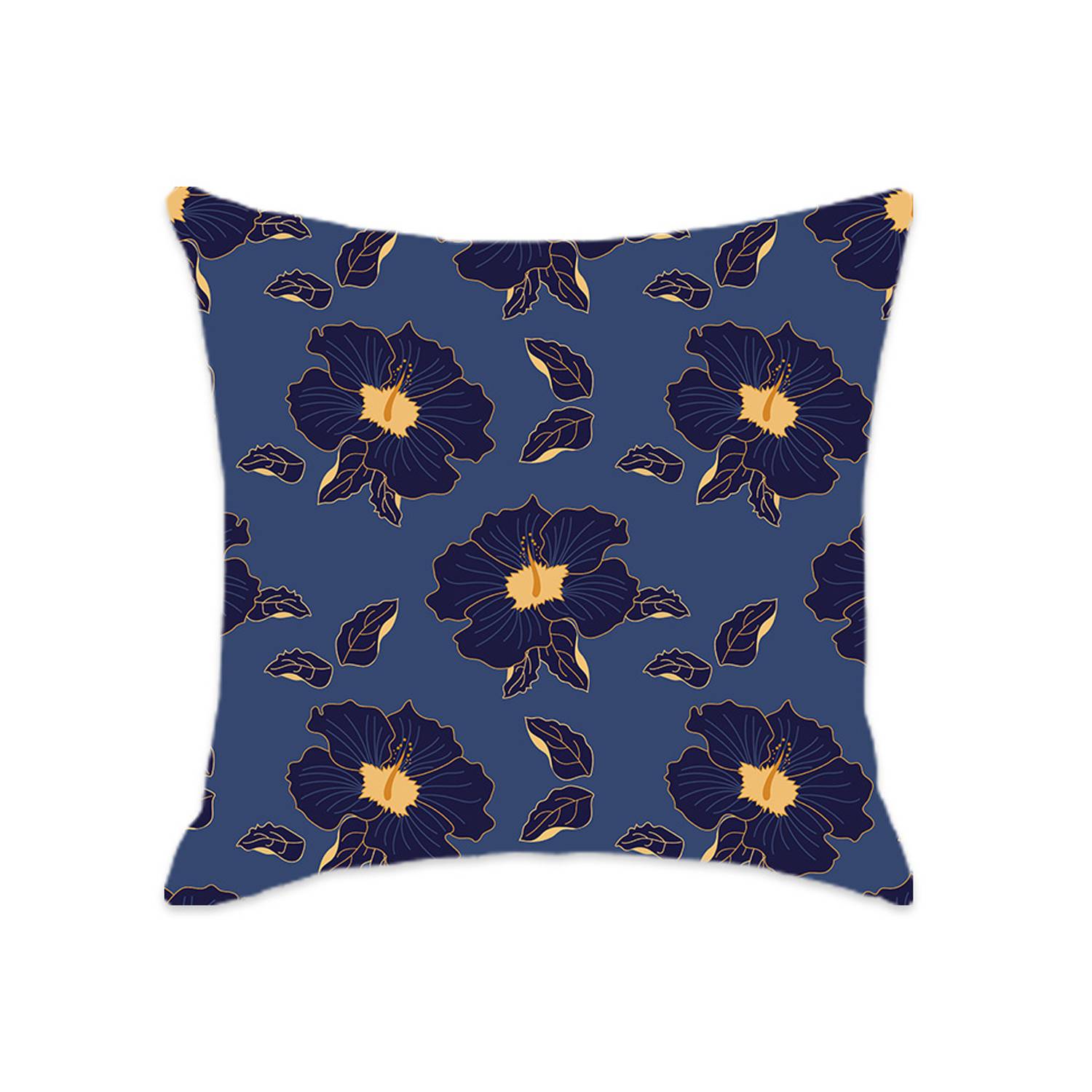 Car Home Comfortable Soft Floral Series Pillow Cover 4