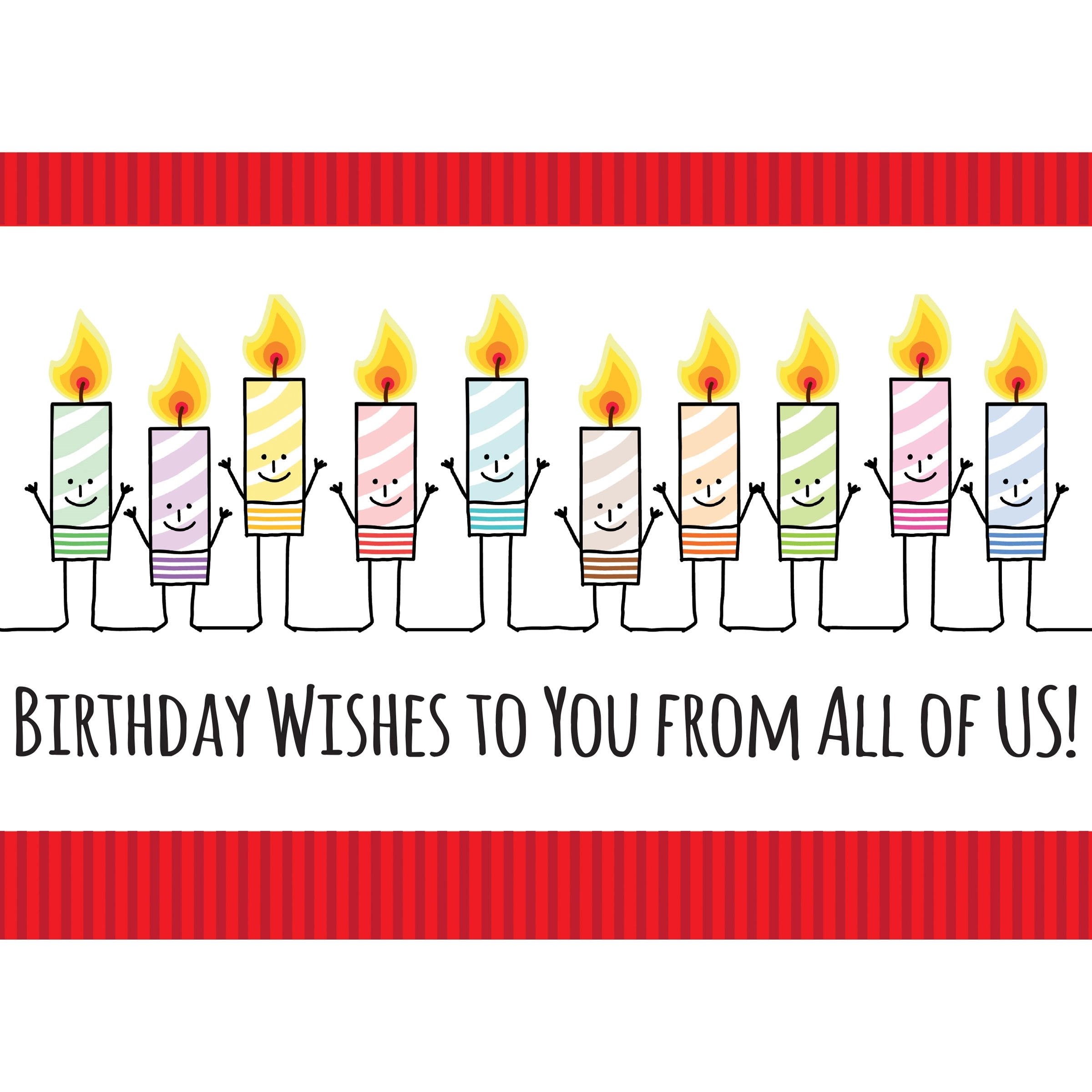 Candid Candles Birthday Cards 1