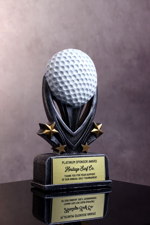 5" Starters Resin Golf Award 2