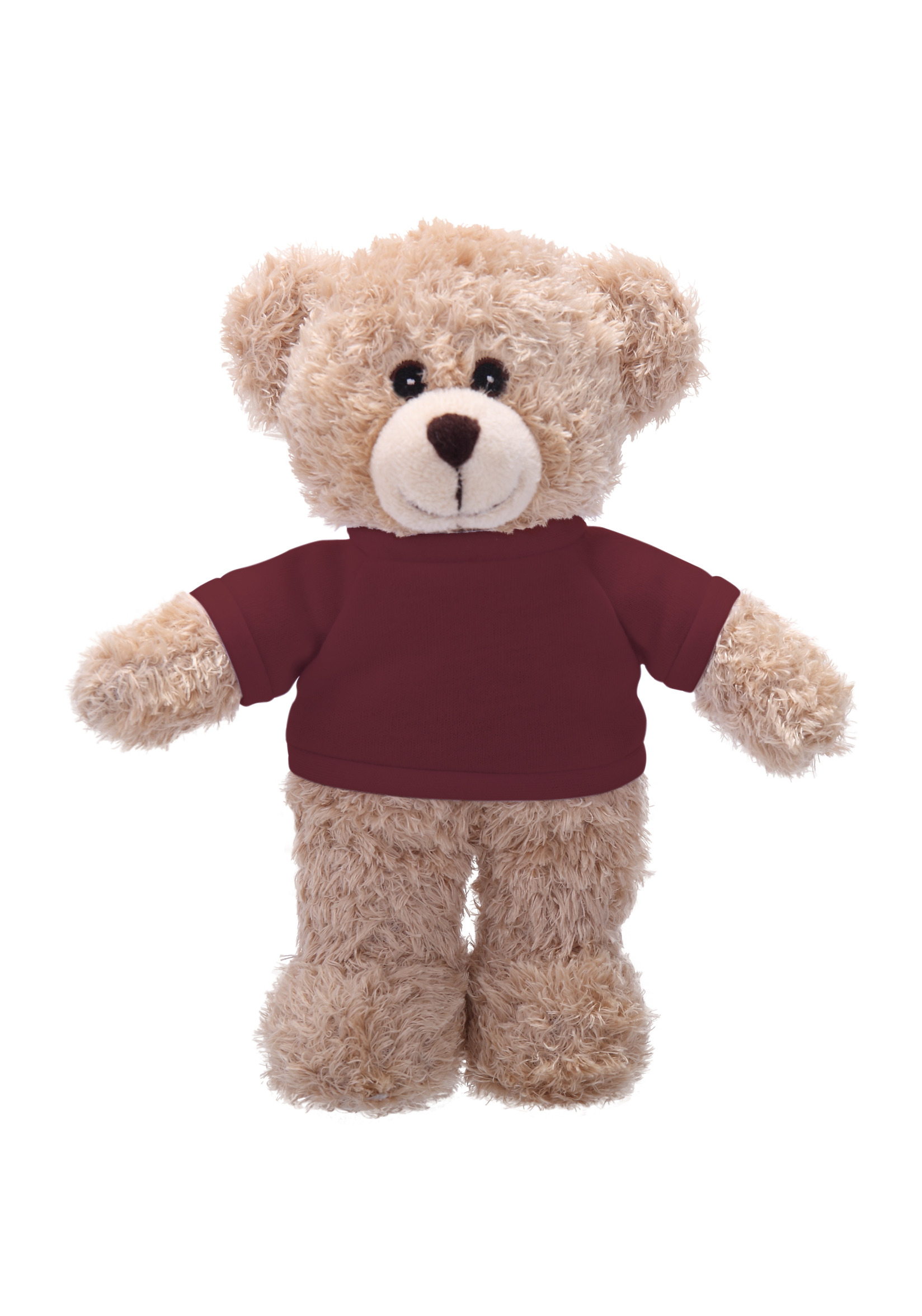 Soft Plush Tan Bear with Tee 10