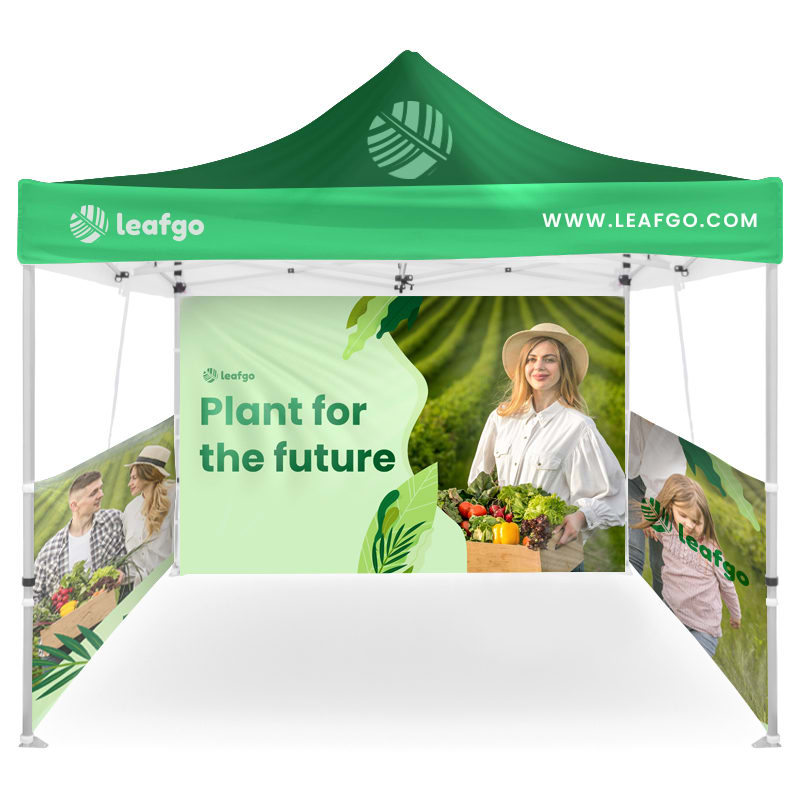 10ft X 10ft Full Color Pop Up Canopy Tents 12
