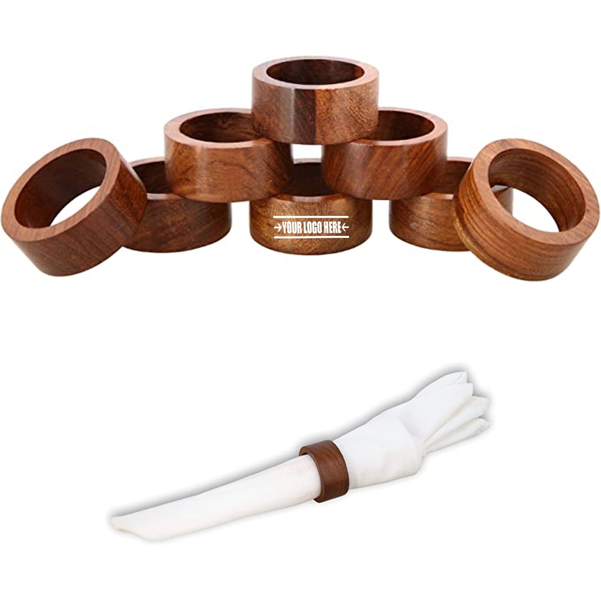 Wood Napkin Rings 1